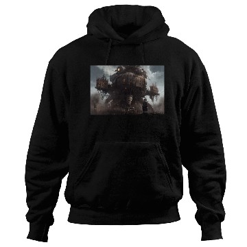 Discover Dangerous Crab like Steampunk machine abstract Hoodies