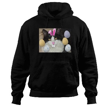 Discover Easter Bunny Cat Face Decor Hoodies
