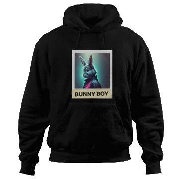 Discover Bunny Boy Card Design Hoodies