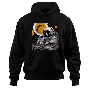Discover Intricate detailed artwork of astronauts using Hoodies