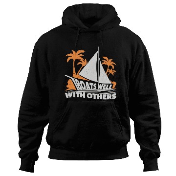 Discover Boating Boat Captains Boating Sailing Cruise Ship Hoodies