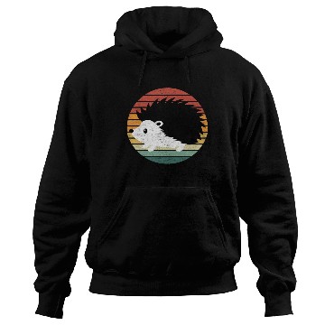 Discover Hedgehog Lover - Vintage Sunset Hedgehog Hoodies