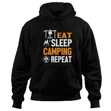 Discover Eat Sleep Camping Weekend Repeat Hoodies