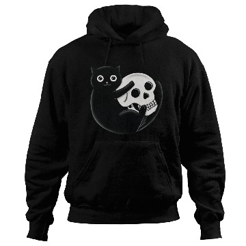 Discover Cat And Skull Hoodies