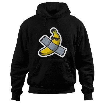 Discover Cute Banana Art Using Glasses Hoodies