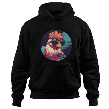 Discover Retro 80s 90s Chicken Lovers Hoodies