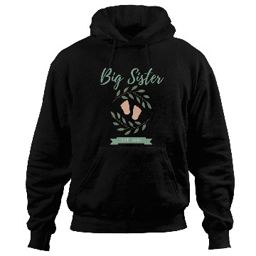 Discover Big Sister Est. 2024 Hoodies