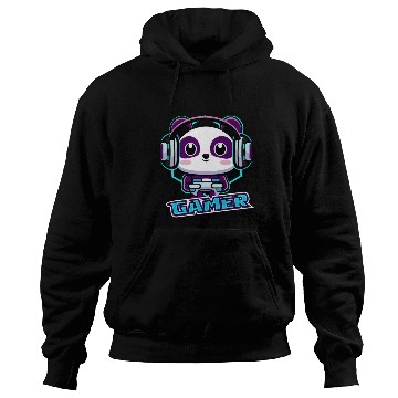 Discover Panda Gamer Kawaii Hoodies