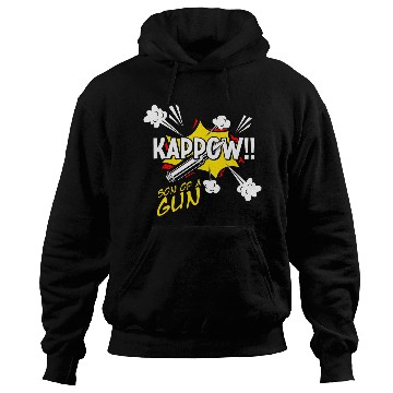Discover Kappow Bullets Gun Explosion Big Bang Aesthetic Hoodies