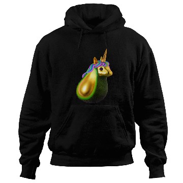 Discover Happy unicorn avocado Hoodies