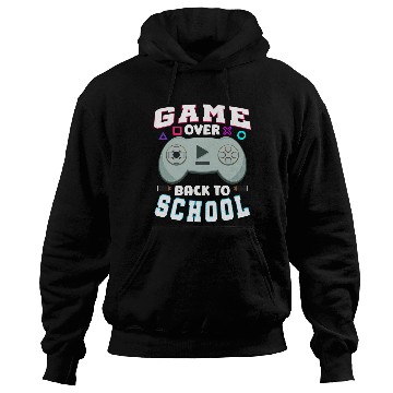 Discover Game Over Gaming Controller Back To School Hoodies