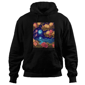 Discover Nature in the night Hoodies