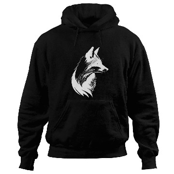 Discover Pretty Forest Fox Nature Portrait Hoodies