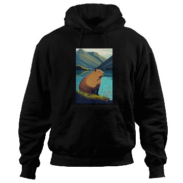 Discover Capybara Nature Capibara Hoodies
