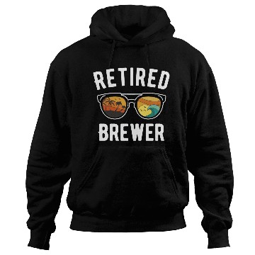 Discover Retiree Brewer's Beach Lifestyle Sunglasses Design Hoodies