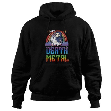 Discover Death Metal & Unicorn Rainbow Hoodies