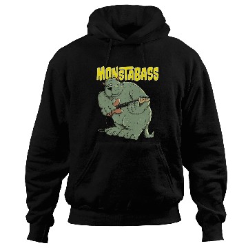 Discover Monster Bass Guitar Player Hoodies