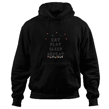 Discover Funny Eat Sleep play Repeat Hoodies for Video Games