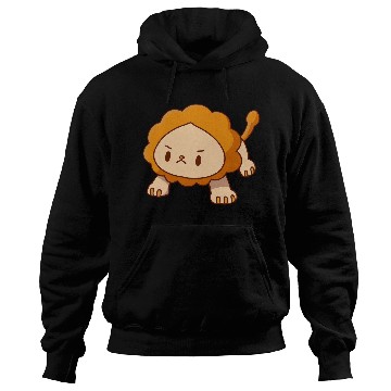 Discover lion pushups kawaii pissed angry without a mat Hoodies