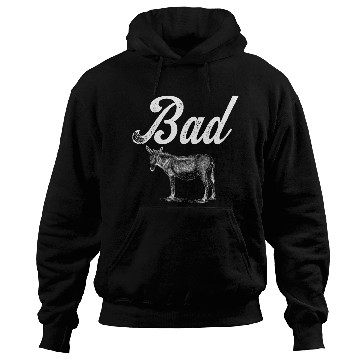 Discover Funny Bad Ass Donkey Badass Hoodies
