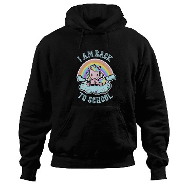 Discover Funny Back to School Kawaii Rainbow Unicorn Hoodies