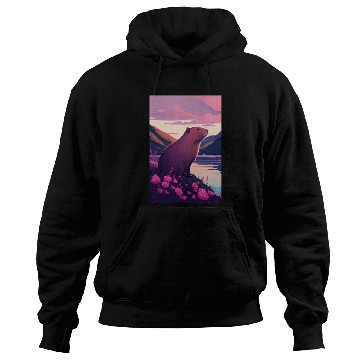 Discover Capybara Nature Capibara Hoodies