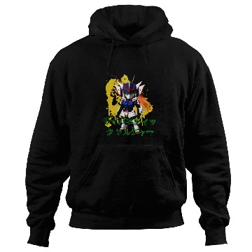 Discover Chibi Mecha: A Cute Cyberpunk Design 9 Hoodies