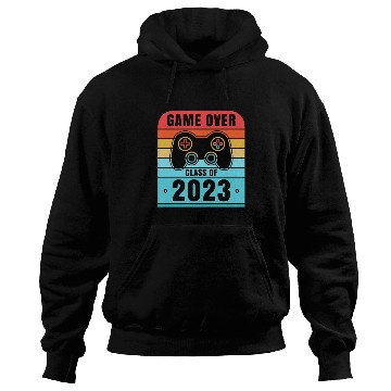 Discover Game Over Class Of 2023 Hoodies Students Funny 2023