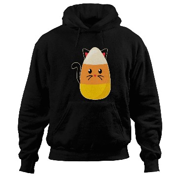 Discover Candy Corn Cat Halloween Hoodies