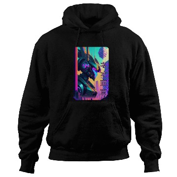 Discover Neon Nights: A Cyberpunk Design 2 Hoodies