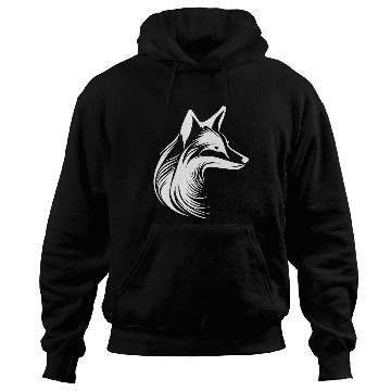 Discover Beautiful Tattoo Fox Portrait Hoodies