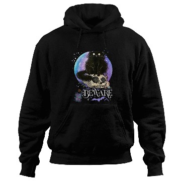 Discover Black cat Magic Witchy Tarot cards Beware potion Hoodies