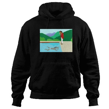 Discover Minimal Horseman Fitted Hoodies