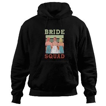 Discover Bride Squad Bachelorette Party Wedding Cute Hoodies