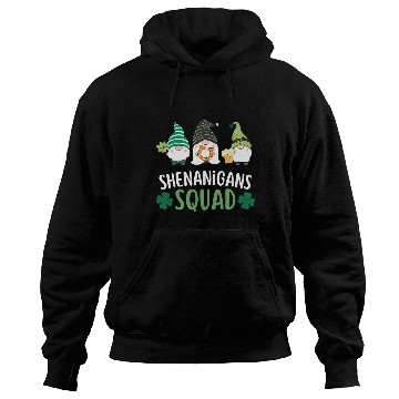 Discover Shenanigans Squad St Patricks Day Gnom Saint Patri Hoodies