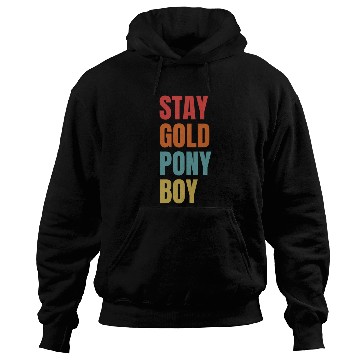 Discover Stay Gold Pony Hoodies