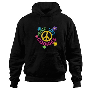 Discover Peace Love Cookies Hoodies
