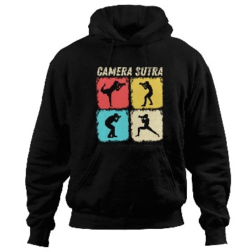 Discover Camera Sutra Funny Photography Camera Lover Hoodies