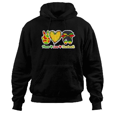 Discover Peace Love Junenth Black Pride Freedom Independenc Hoodies