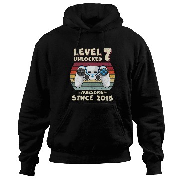 Discover Seven 7Yr Bday Son Gamer 7Th 7 Hoodies