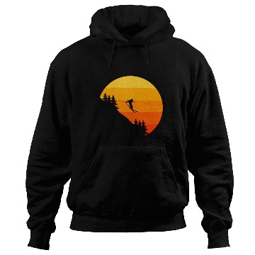 Discover Ski Skiing Skier Ski Hoodies