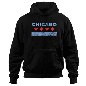 Discover Chicago - Chicago Flag Hoodies