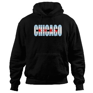 Discover Chicago Flag Home Love City Hoodies