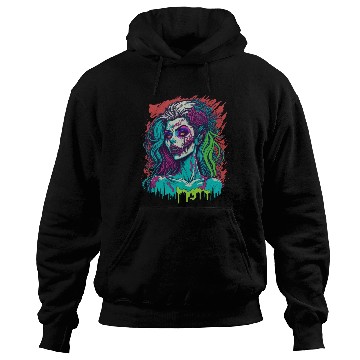 Discover Zombie Girl Hoodies