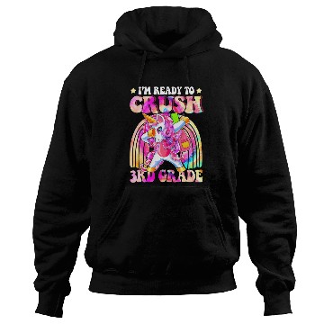 Discover Unicorn 3rd Grade Back To School First Day Tie Dye Hoodies