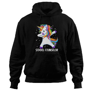 Discover School Counselor Dabbing Unicorn Back To School Fu Hoodies