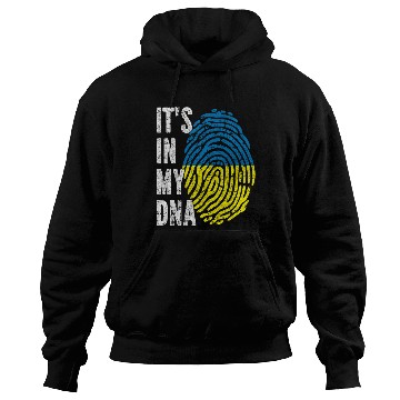 Discover It'S In My Dna Ukraine Flag Hoodies