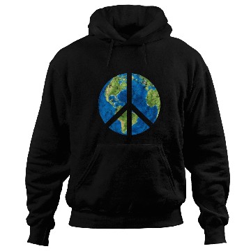 Discover Peace On Earth World Peace Sign Hoodies