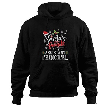 Discover Santa'S Favorite Assistant Principal Party Hoodies
