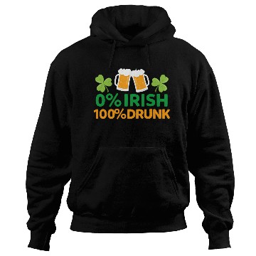 Discover 0 Irish 100 Drunk Saint Patrick'S Day Beer Hoodies